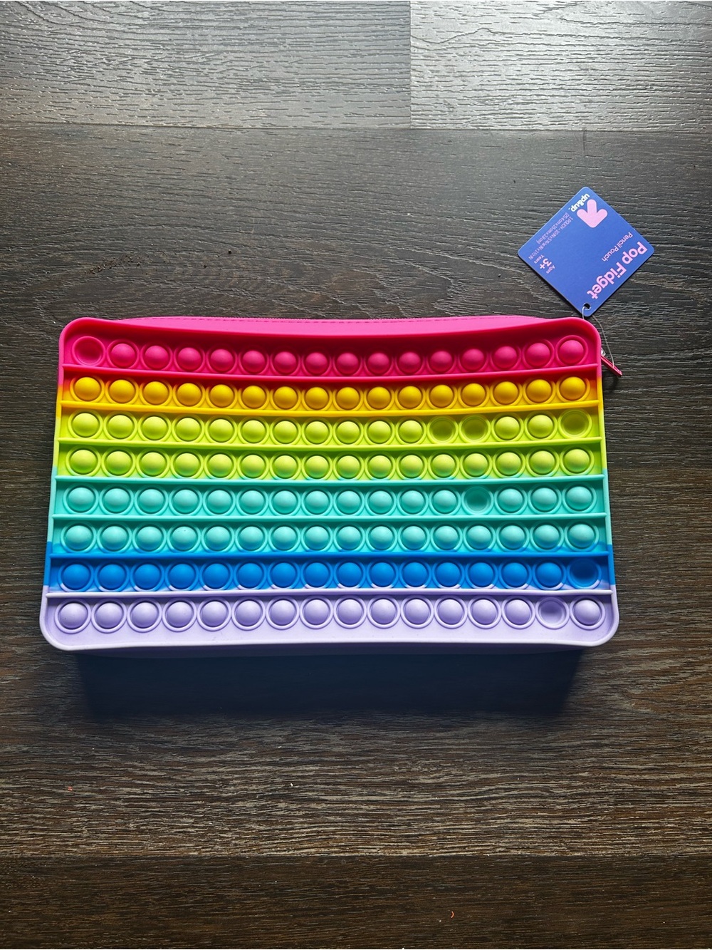 Target Kids Rainbow Pop Fidget Pouch - Pink, Yellow, Green, Blue, Purple